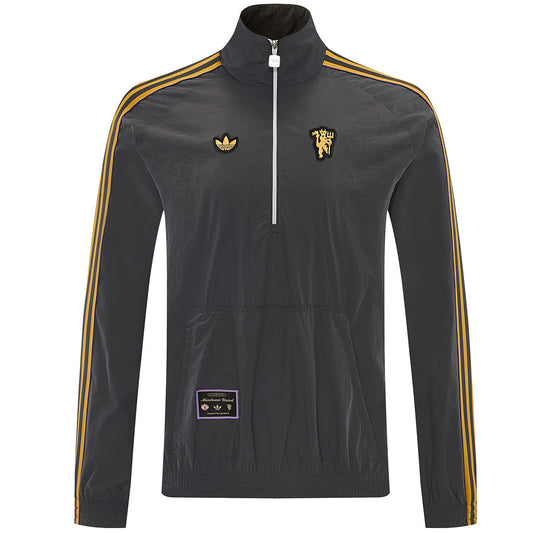 Manchester United 1/2 Zipper Windbreaker Jacket 2026