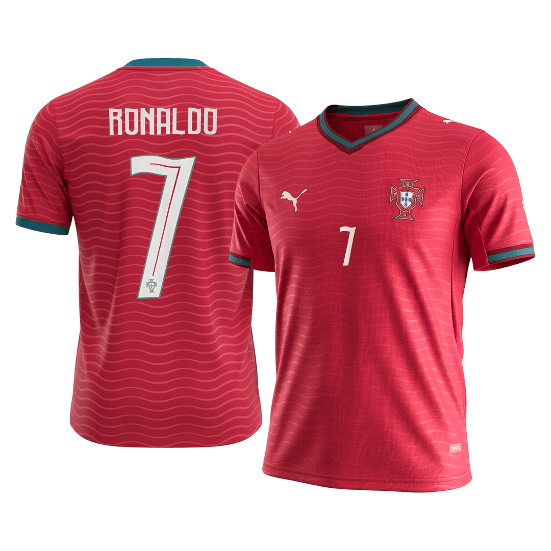 RONALDO #7 Portugal hjemmefotballdrakt VM 2026