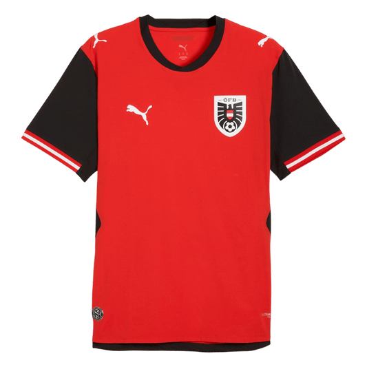 Østerrike hjemmespillerversjon Jersey World Cup 2026