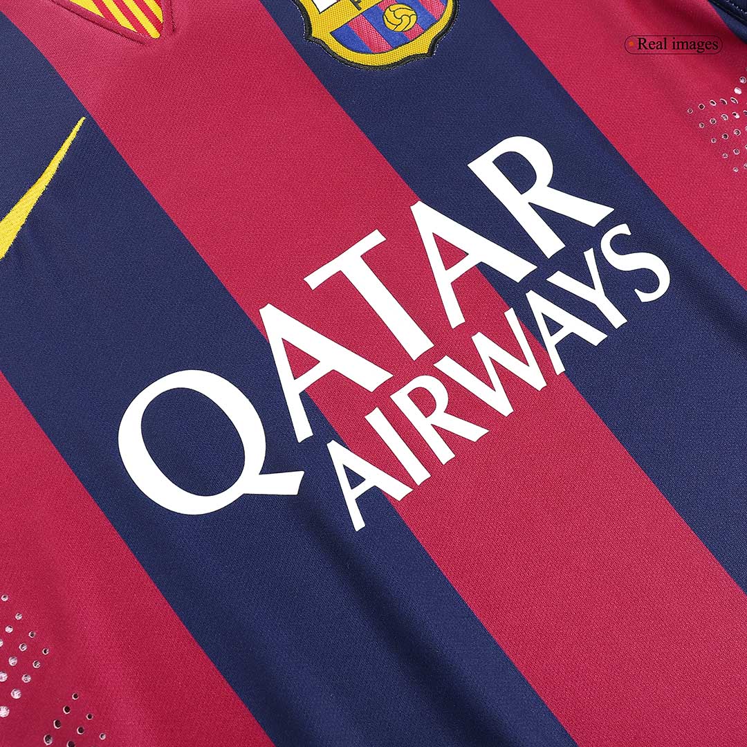 Retro fotballdrakt Barcelona Hjem 2014/15