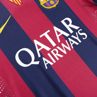 Retro jalkapallopaita Barcelona Koti 2014/15