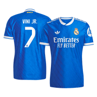 VINI JR. #7 Real Madrid Tredje Borte Autentisk Fotballdrakt 2025/26