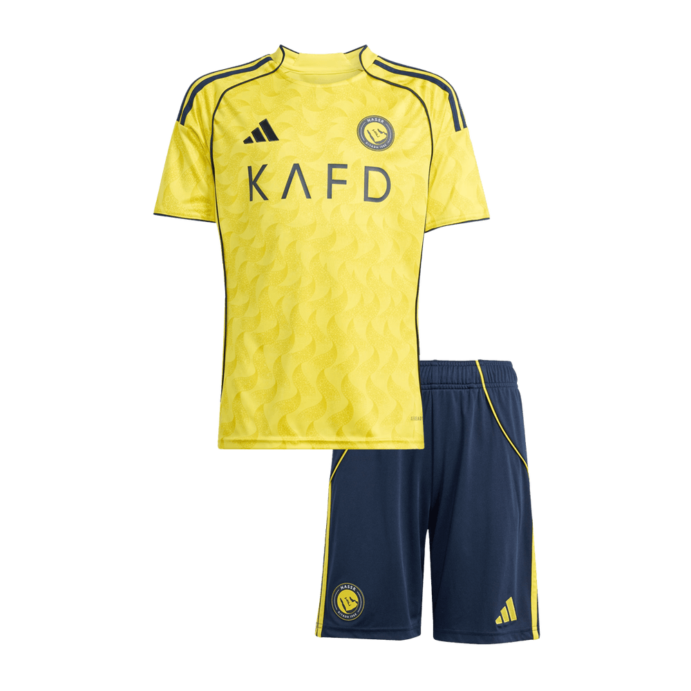 Al Nassr Home Kids fotballdraktersett 2025/26
