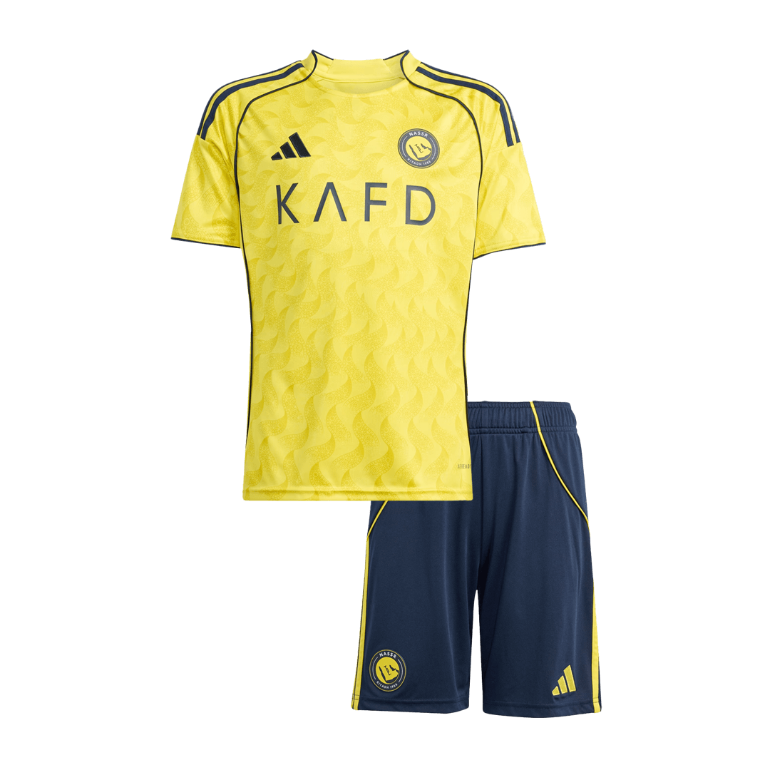 Al Nassr Home Kids fotballdraktersett 2025/26