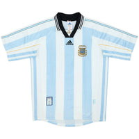 Retro fotballdrakt Argentina hjemme-VM 1998