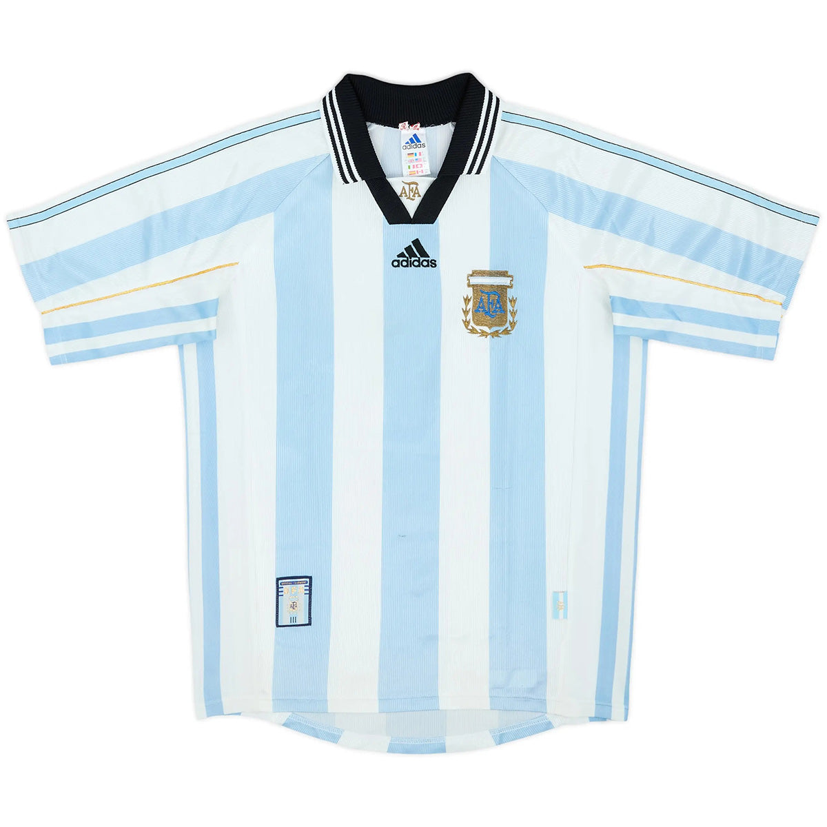 Retro fotballdrakt Argentina hjemme-VM 1998