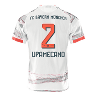 UPAMECANO #2 Bayern München Autentisk Fotballdrakt Borte 2025/26