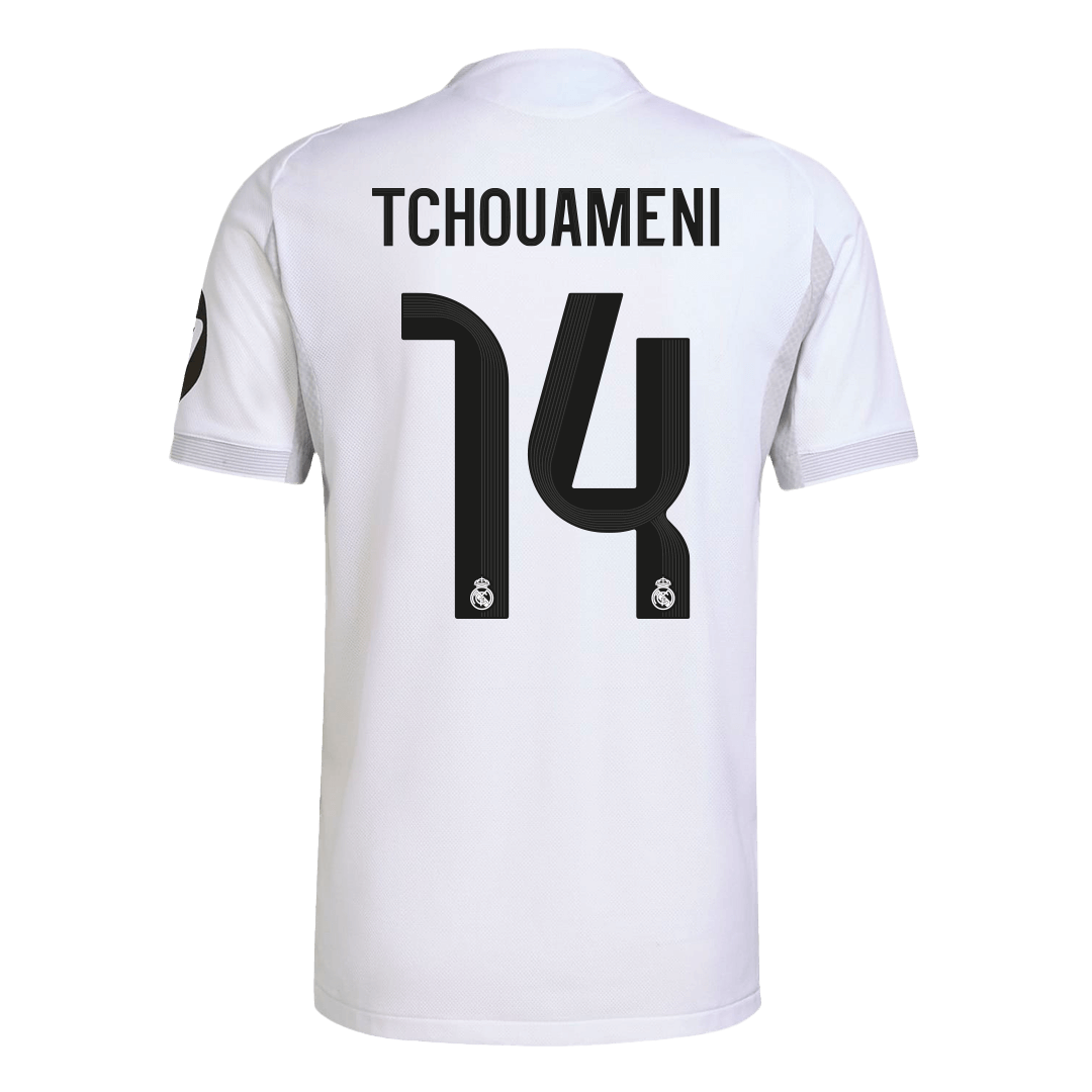 TCHOUAMENI #14 Real Madrid Autentisk Hjemmefotballdrakt 2025/26