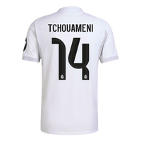 TCHOUAMENI #14 Real Madrid Autentisk Hjemmefotballdrakt 2025/26