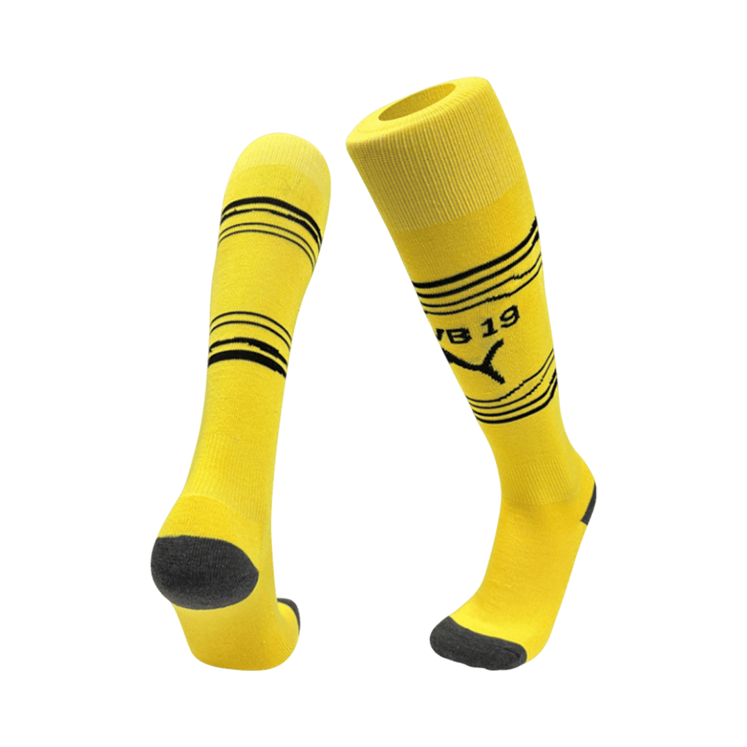 Borussia Dortmund hjemmefotballsokker