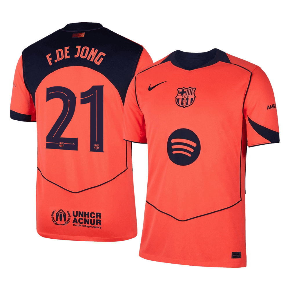 F.DE JONG #21 Barcelona Kolmas vieraspeliasu 2025/26 -UCL