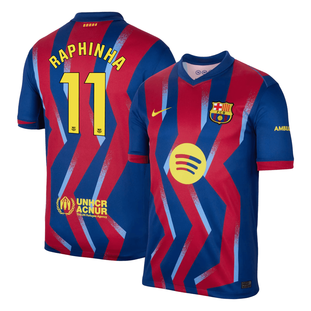 RAPHINHA #11 Barcelona Fotballdrakt 4. Borte 2025/26