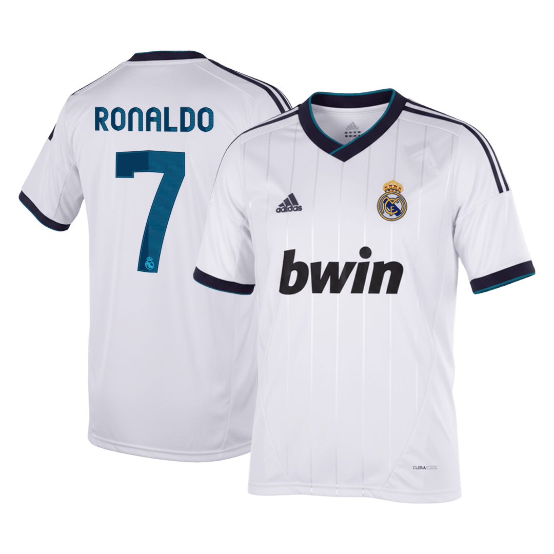 Retro fotballdrakt RONALDO #7 Real Madrid Hjemme 2012/13