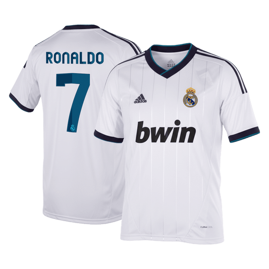 Retro fotballdrakt RONALDO #7 Real Madrid Hjemme 2012/13