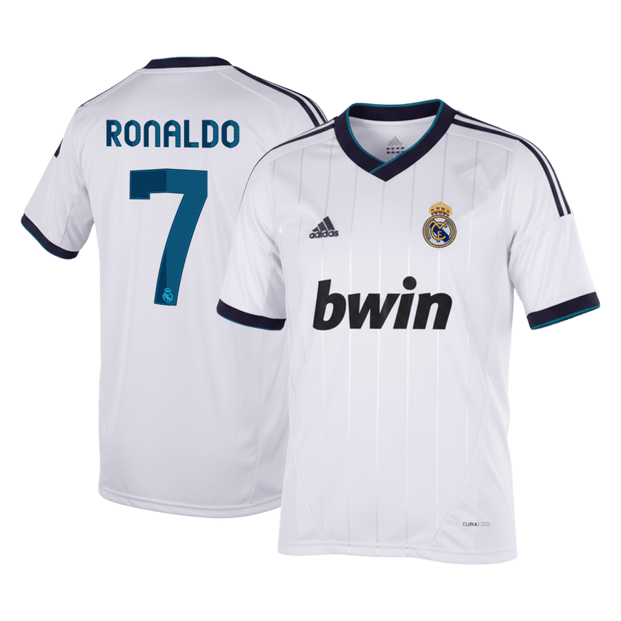Retro fotballdrakt RONALDO #7 Real Madrid Hjemme 2012/13