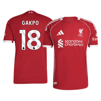 GAKPO #18 Liverpool Kotipelipaita Authentic 2025/26