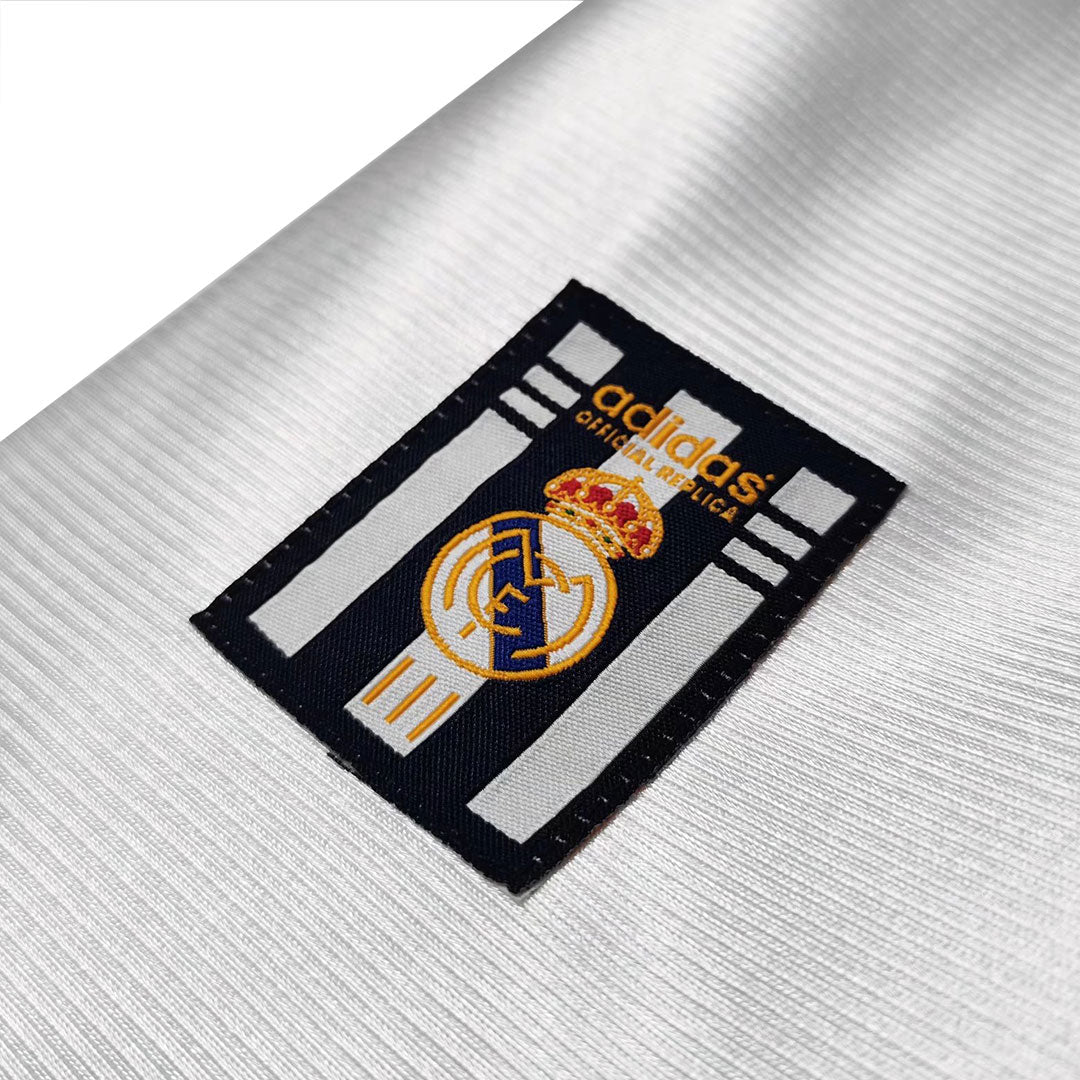 Retro fotballdrakt Real Madrid Hjemme 1999/00
