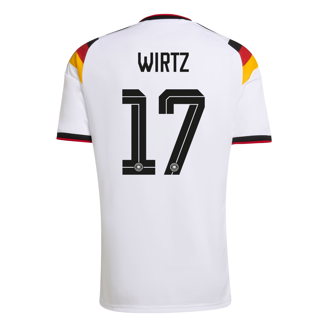 WIRTZ #17 Tyskland Hjemmefotballdrakt World Cup 2026