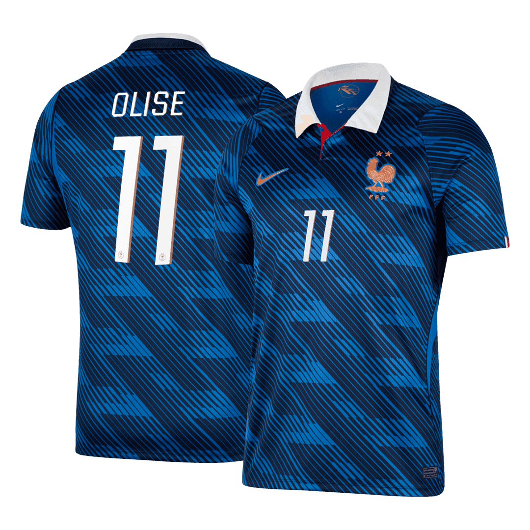 OLISE #11 Frankrike hjemmefotballdrakt VM 2026