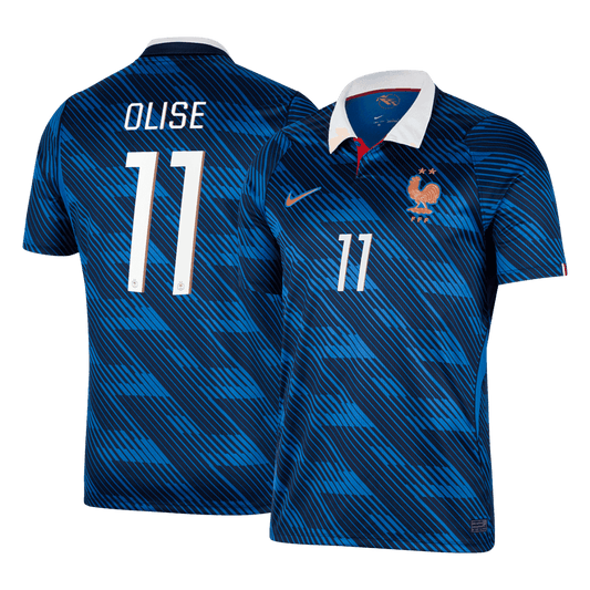 OLISE #11 Frankrike hjemmefotballdrakt VM 2026