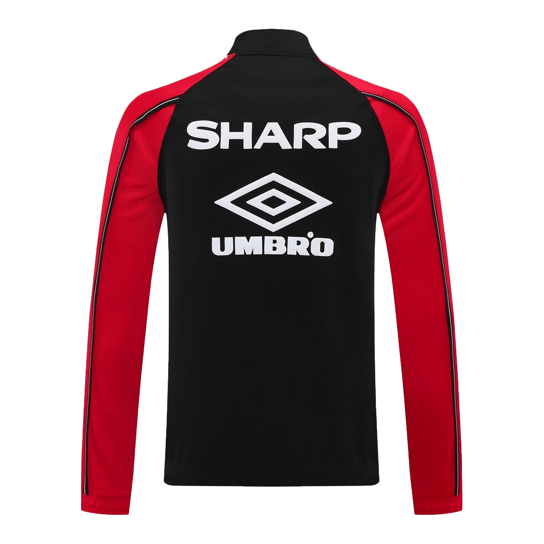Manchester United jakke treningsdress 2025/26 rød&svart