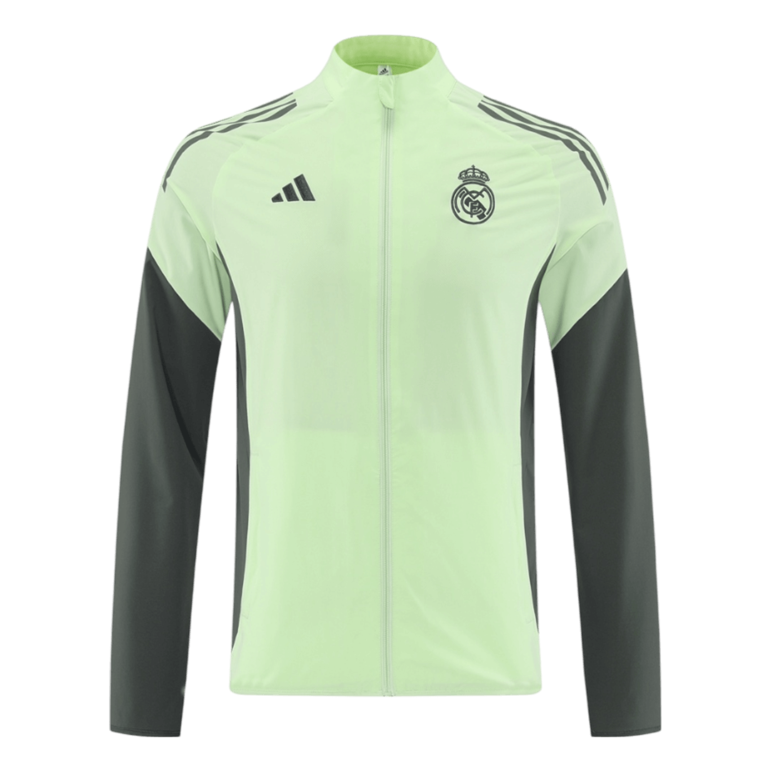 Real Madrid vindjakkejakke 2025/26 - Grønn