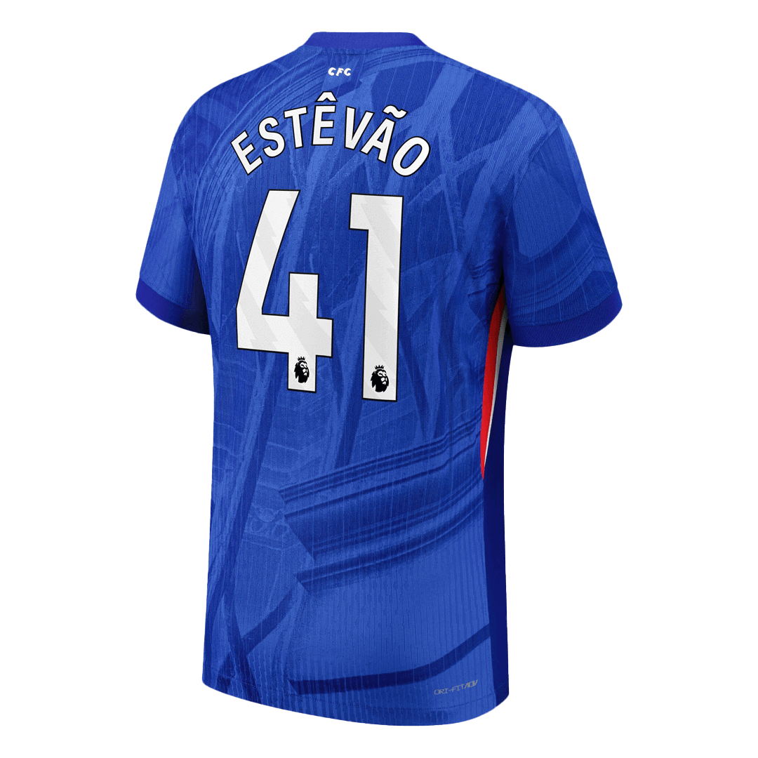 ESTêV?O #41 Chelsea Home Autentisk fotballdrakt 2025/26
