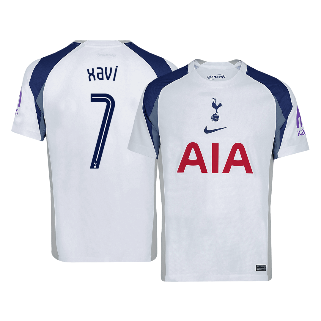 XAVI #7 Tottenham Hotspur hjemmefotballdrakt 2025/26 -UCL