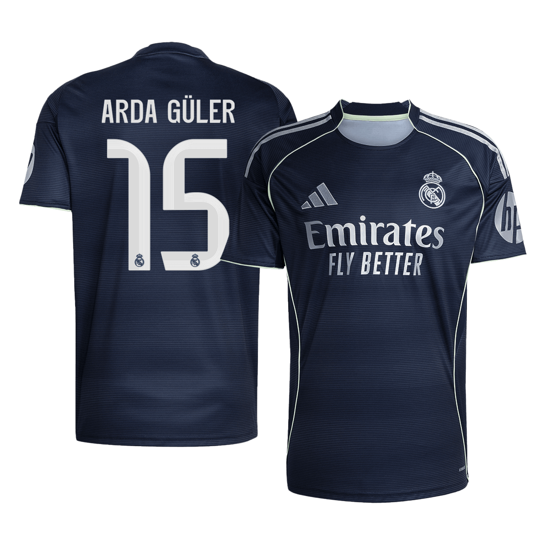 ARDA GüLER #15 Real Madrid Bortedrakt 2025/26