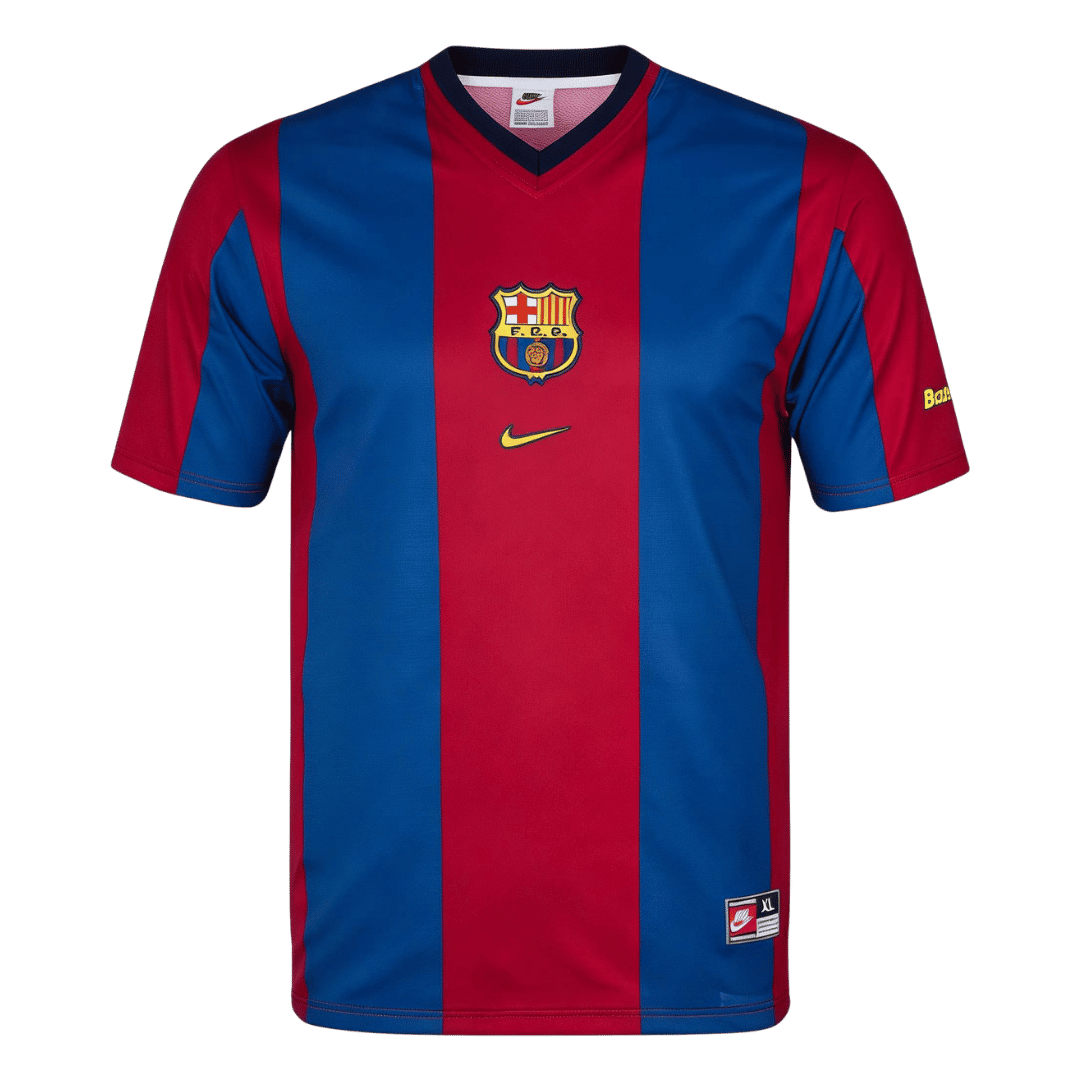 Retro Soccer Jersey Barcelona Home 1998/99