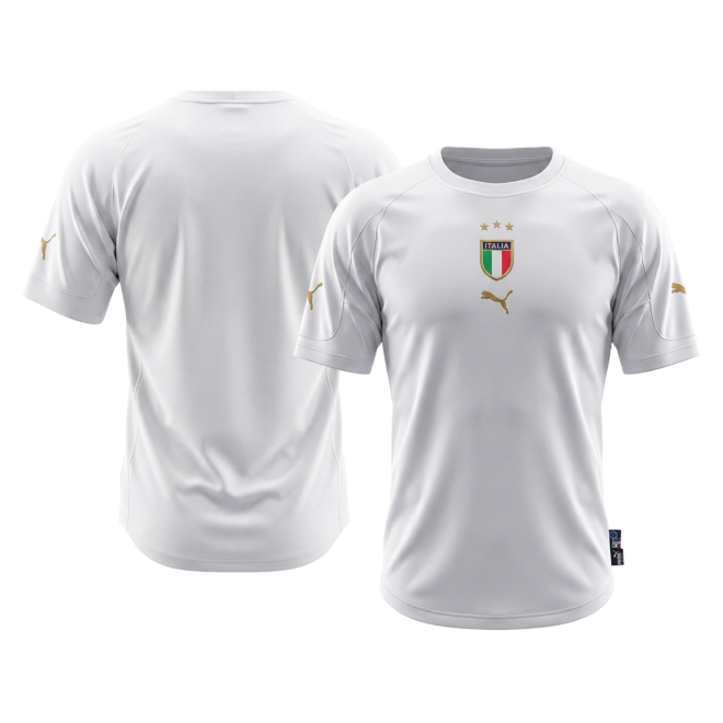 Retro jalkapallopaita Italia Vieras 2004