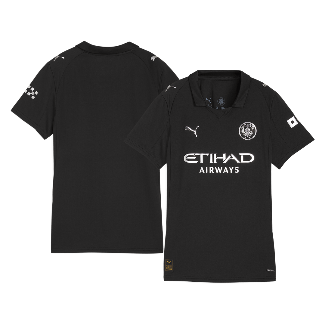 Manchester City, kvinner, bortetrøye 2025/26