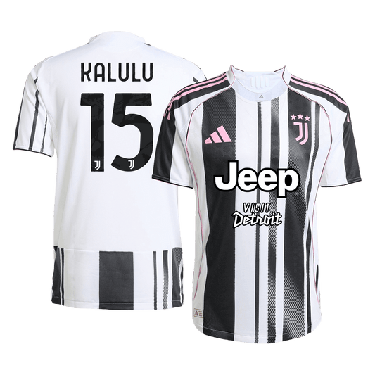 KALULU #15 Juventus Hjemme Autentisk Fotballdrakt 2025/26