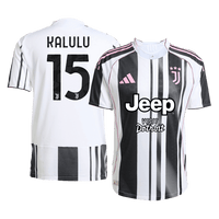 KALULU #15 Juventus Hjemmespillerversjon Trøye 2025/26