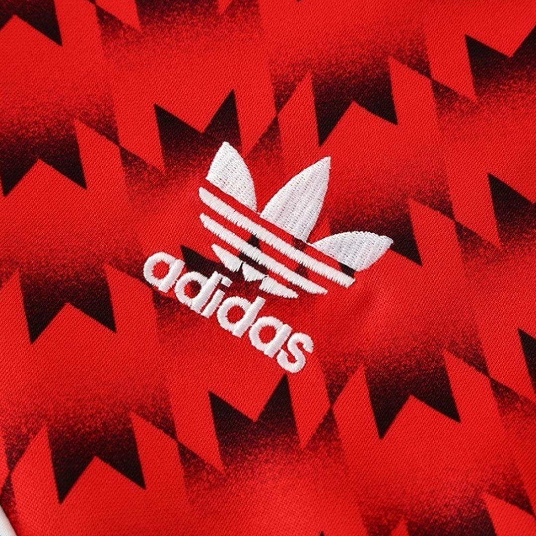 Manchester United jakke treningsdress 2025/26 rød&svart