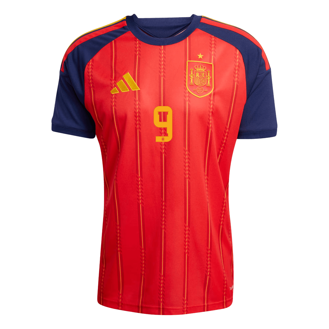 GAVI #9 Spania hjemmefotballdrakt 2026