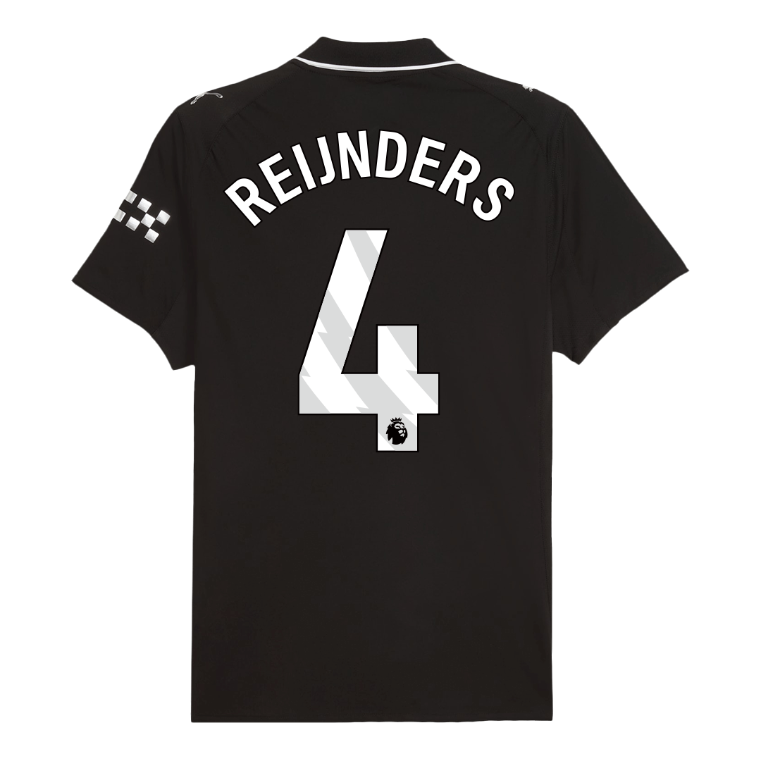 REIJNDERS #4 Manchester City Autentisk fotballdrakt 2025/26