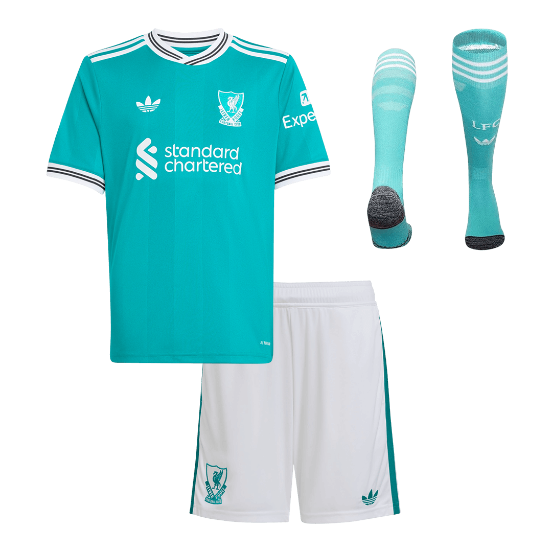 Liverpool Third Away Kids fotballdrakter komplett drakt 2025/26