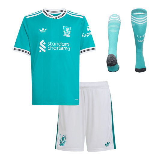 Liverpool Third Away Kids fotballdrakter komplett drakt 2025/26