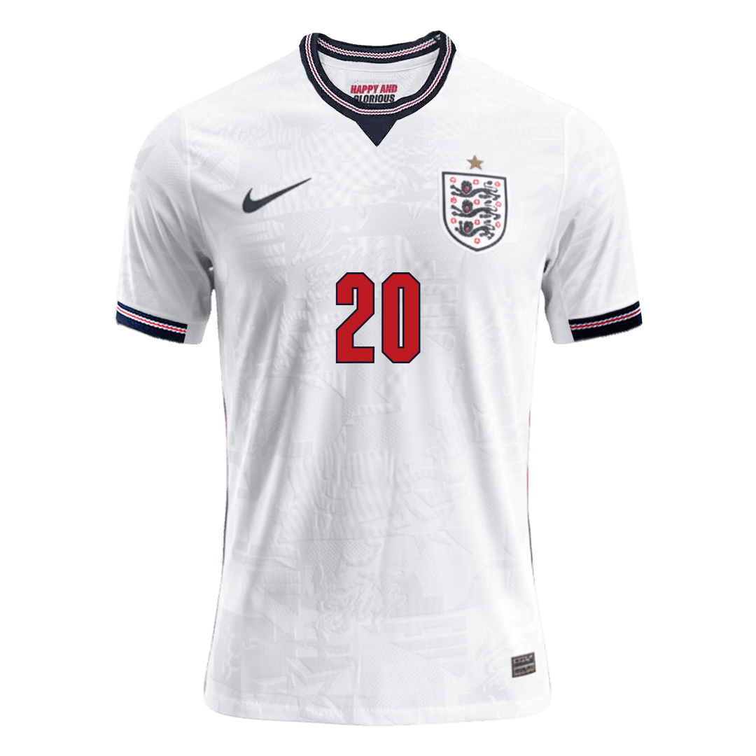 PALMER #20 England Hjemmespillerversjon Jersey World Cup 2026