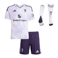Manchester United Away Kids Fotballdrakter Full Kit 2025/26