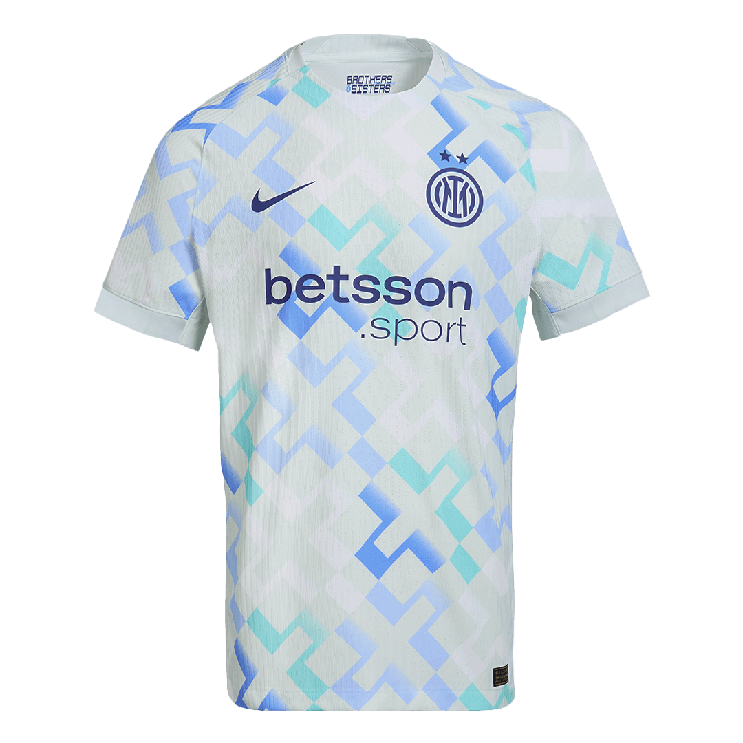 DUMFRIES #2 Autentisk fotballdrakt Inter Milan borte 2025/26