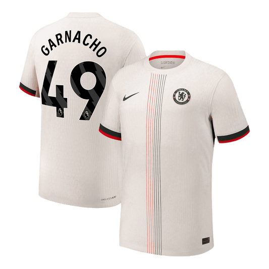 GARNACHO #49 Chelsea Away Authentic Fotballdrakt 2025/26