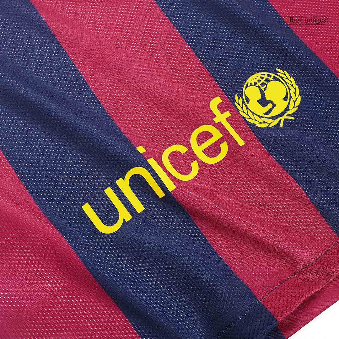 Retro fotballdrakt Barcelona Hjem 2014/15