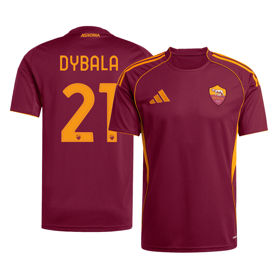 DYBALA #21 Roma hjemmefotballdrakt 2025/26