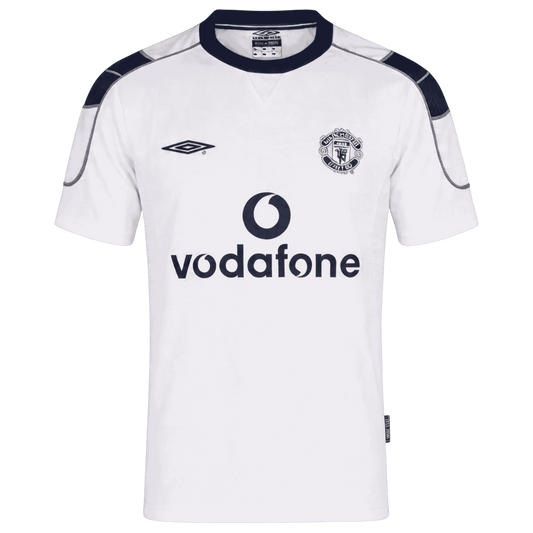 Retro fotballdrakt Manchester United Borte 2000/01