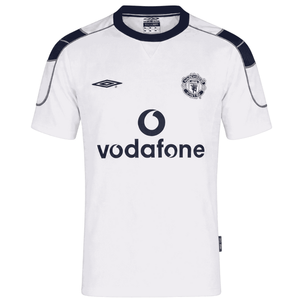 Retro fotballdrakt Manchester United Borte 2000/01
