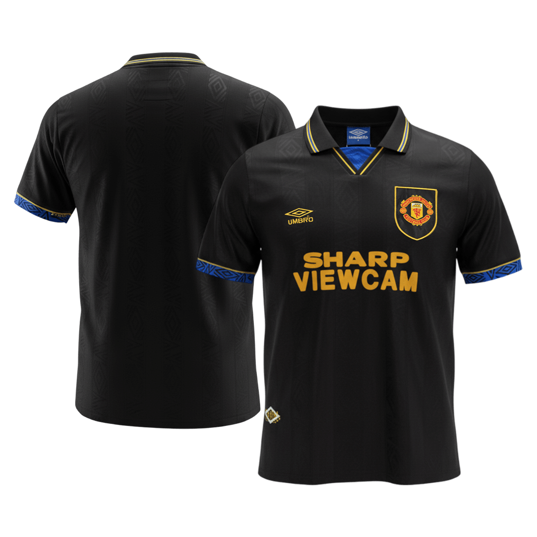Retro fotballdrakt Manchester United Borte 1993/94