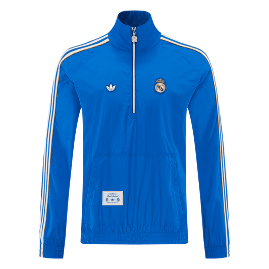 Real Madrid Windbreaker Jacket 2026 - Blå