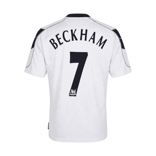 Retro fotballdrakt BECKHAM #7 Manchester United Borte 2000/01